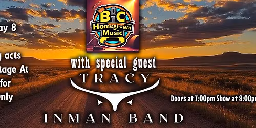 BC Homegrown with Tracy Inman Band at the Mill!