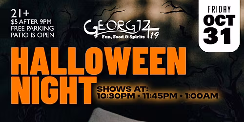 Halloween Night & Costume Contest @ Georgjz419