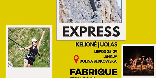 Laipiojimo kelion\u0117 \u012f Lenkij\u0105 \ud83e\uddd7 Liepos 25 - 29