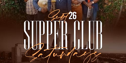 Smooth Inversions live at Supper Club Saturdays 9\/26