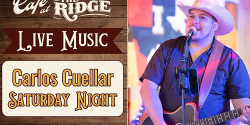 Live Music with Carlos Cuellar!