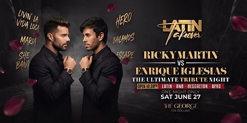 Ricky Martin vs Enrique Iglesias | The Ultimate Latin Pop Party