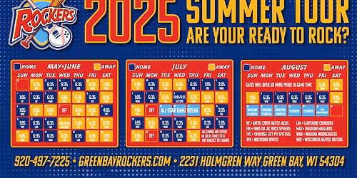 Lakeshore Chinooks at Green Bay Rockers at Capital Credit Union Park