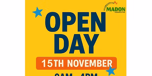 OPEN DAY!