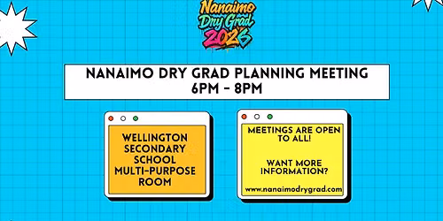 Nanaimo Dry Grad Planning Meeting