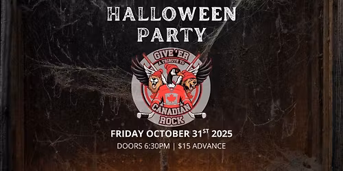 Halloween Party @ The Queen's with GIVE'ER