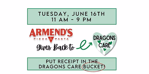 Armends Gives Back to Dragons Care