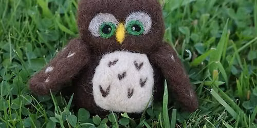 Needle Felted 3D Owl Workshop