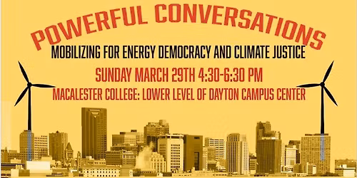Powerful Conversations: Energy Democracy & Climate Justice