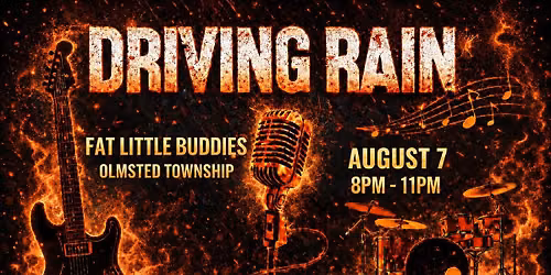 Driving Rain @ Fat Little Buddies
