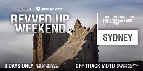 Revved Up Weekend - Off Track Moto Sydney \ud83d\udd25