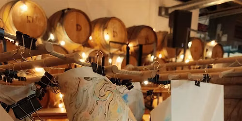 Suminagashi: Meditative Paper Marbling Workshop at Dovetail Brewery