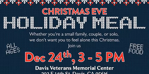 40th Annual Free Christmas Eve Holiday Meal