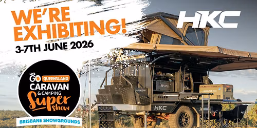 Hardkorr Campers at the Let's Go Queensland Caravan & Camping Supershow Brisbane Showgrounds