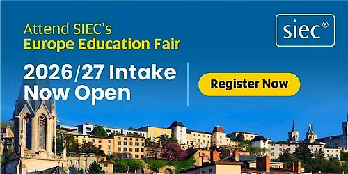 Attend Europe Education Fair 2026 in Chennai