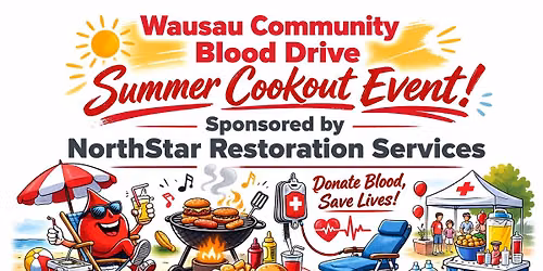 Wausau Community Blood Drive - Sponsored by NorthStar Restoration Services