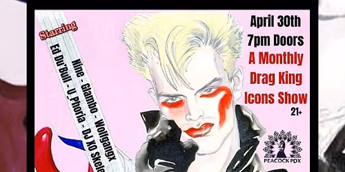 GUYLINER: A Drag King Icons Show 4\/30 