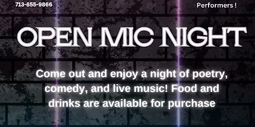 Open mic Night at Fragrance Sports Bar