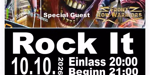 Iron Maidnem - Iron Maiden Tribute mit Front Row Warriors
