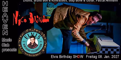 NICO BRINA  Boogie Woogie Power. Eintritt frei