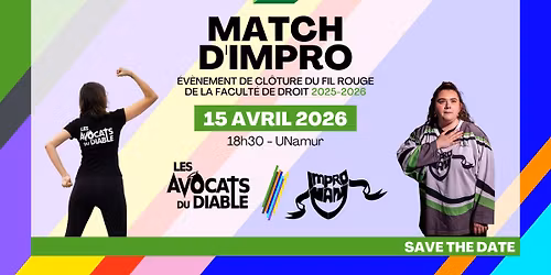 MATCH D'IMPRO - Cl\u00f4ture du fil rouge 2026 de la Fac Droit