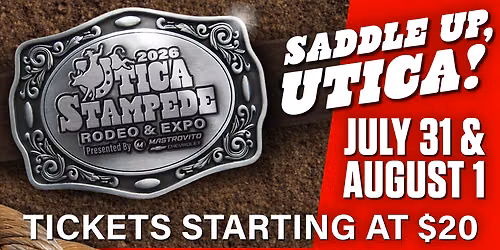 Utica Stampede Rodeo and Expo - Friday at Adirondack Bank Center at the Utica Memorial Auditorium