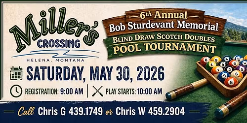 Bob Sturdevant Pool Tournament