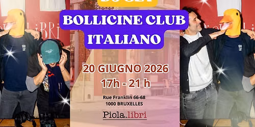 BOLLICINE - CLUB ITALIANO - DJ SET 20 GIUGNO - FREE ENTRY