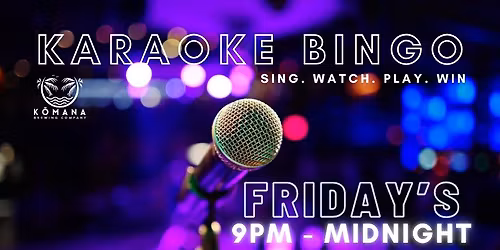 Karaoke Bingo!