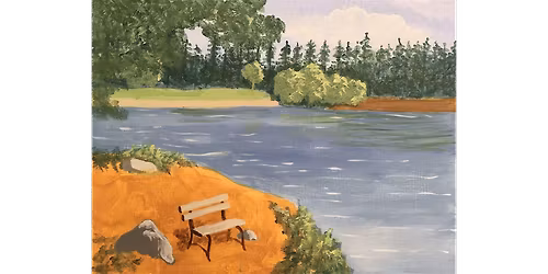 Pondering at the Pond - Paint and Sip in Portland | Classpop!\u2122
