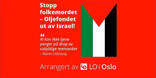 Politisk streik og markering for Palestina