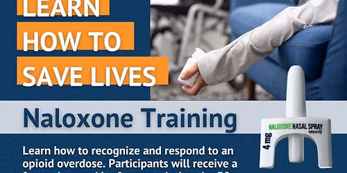 Community Naloxone Training - in person at Kane County Health Department Aurora
