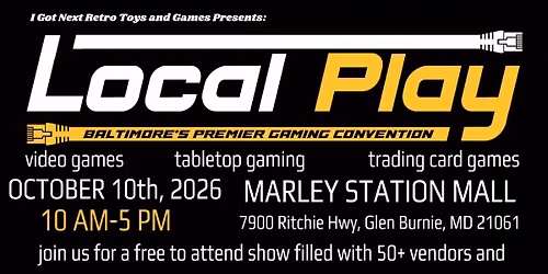 Local Play 2026 Fall edition