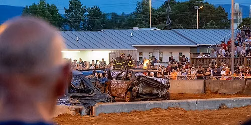 Demolition Derby at the 2026 Page Valley Fair