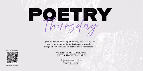 Poetry Thrusday