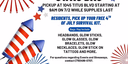 4th Of July Survival Kit Giveaway