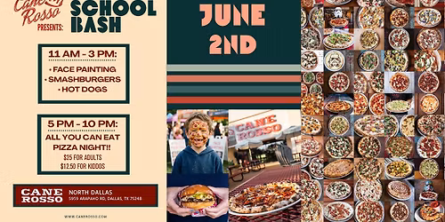 Cane Rosso's End of Year Bash & All You Can Eat Pizza Night