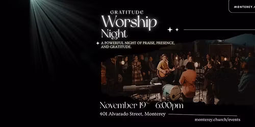 Gratitude Worship Night
