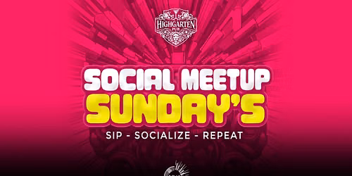 Social Meetup Sundays