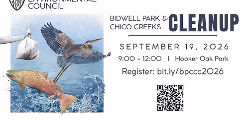 39th Annual Bidwell Park and Chico Creeks Cleanup