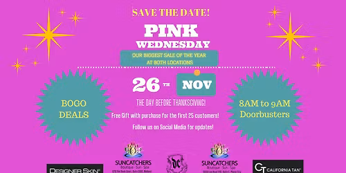 PINK WEDNESDAY @ SUNCATCHERS IN MIDLAND