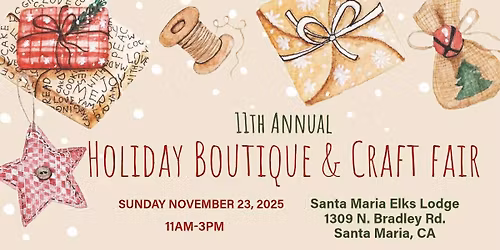 Holiday Boutique and Craft Fair