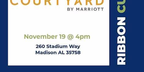 Courtyard by Marriott Ribbon Cutting