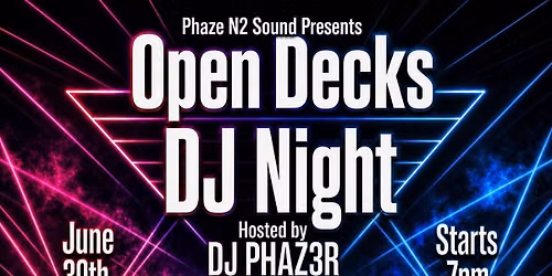 Open Deck DJ Night @Cultura W\/ DJ Phaz3r