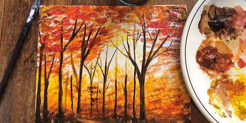 Chat and Paint: Autumnal Scene