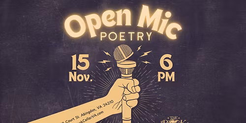 Open Mic Poetry