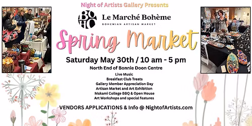 Le March\u00e9 Boh\u00e8me- SPRING MARKET