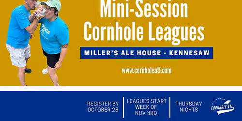 Late Fall Mini Session Cornhole League in Kennesaw
