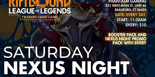 Riftbound Saturday Tournaments