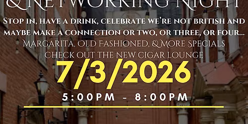 AHYP Club: First Friday & Networking Event July Edition